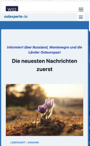 Webseite Ostexperte
